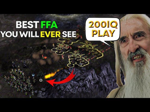 The BEST FFA Match you will EVER see! | BFME1 Patch 2.22