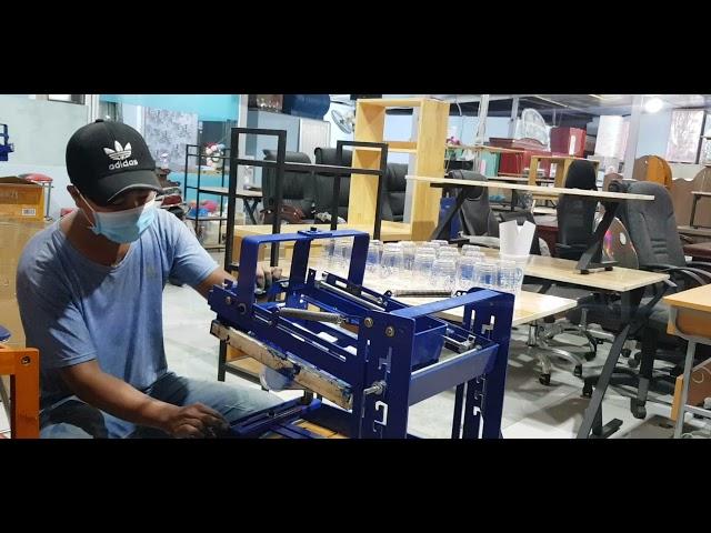 Thanh lý máy in lụa/máy in lụa tròn.Khách mua máy chưa xài do thay đổi công tác muốn thanh lý.