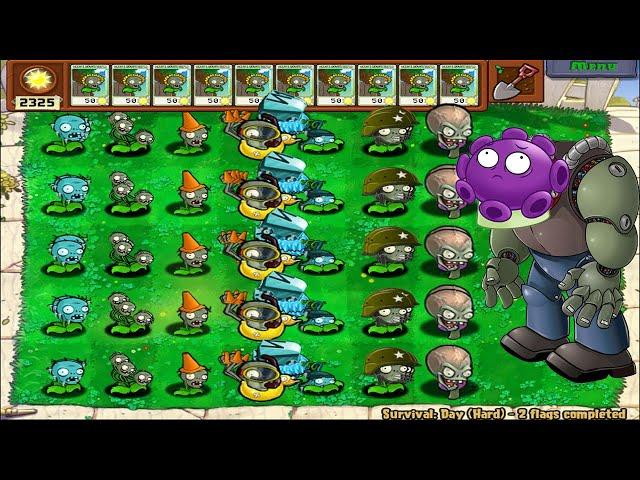 Zomplants All Team Attack 999 Giga Plants Dr.Gloomboss - Plants vs Zombies Battlez