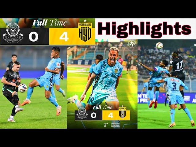 ISL  Mohammedan SC vs Hyderabad FC  Match Highlights All Goal 4 - 0