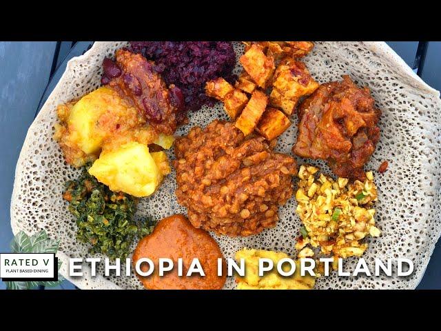 All Vegan Ethiopian Food Truck | Portland Vegan Food Ep 4