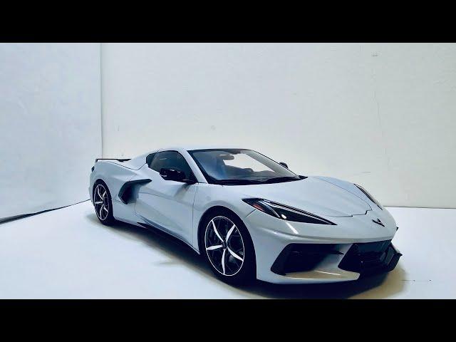 AUTOart Chevrolet Corvette Stingray Ceramic Matrix Grey Metallic 1:18 Scale (Unboxing)