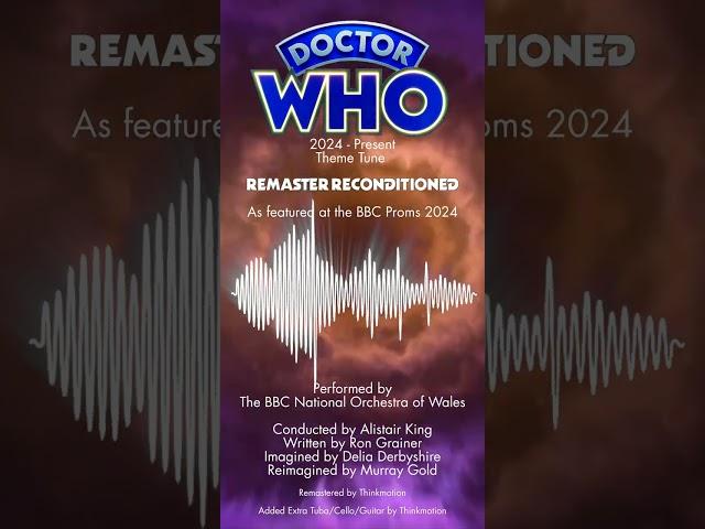 BBC Proms 2024 | Doctor Who Theme 2024 | Remaster Reconditioned