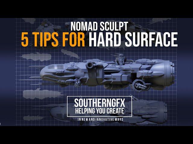 Nomad App – 5 Hard surface sculpting tips