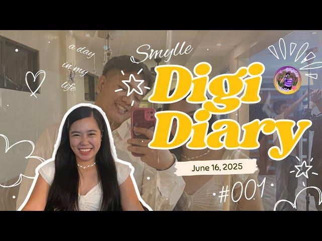 Digi Diary #001 | a day in my life series | June 16, 2025 | a mini vlog by smylle | Z's Grad pic