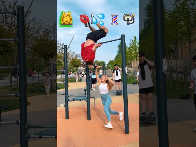 Parkour with Emojis pt.73 #kiryakolesnikov #prank #funny #comedy #stunt #sports #parkour