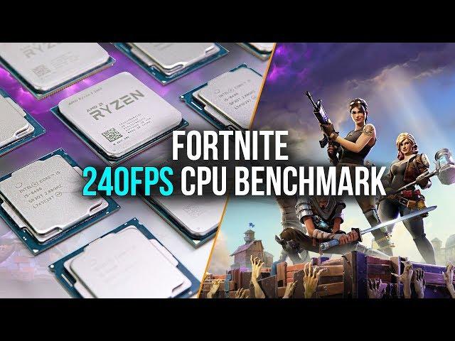 Fortnite CPU Benchmark - R5 2600, i5 8400 + More!