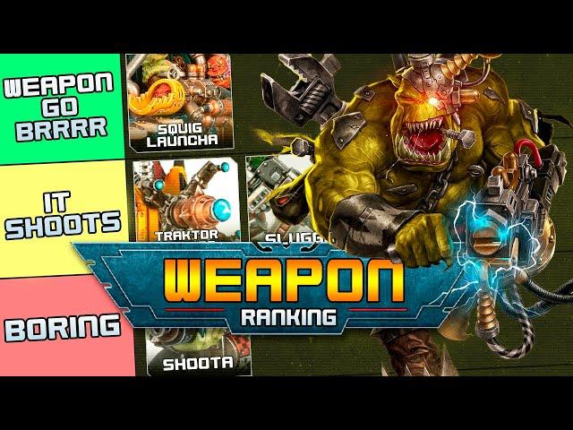 Ranking the INSANE Weapons of Orks in Warhammer 40K