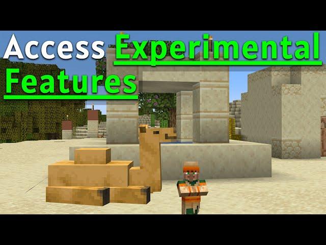 How To Access Experimental Features in Minecraft Java Edition