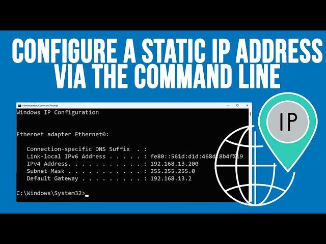 How to Set a Static IP Address in Windows 11 Via the Command Line