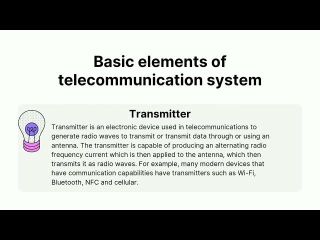 Basic elements of telecommunication systems||Rahma (3TD)