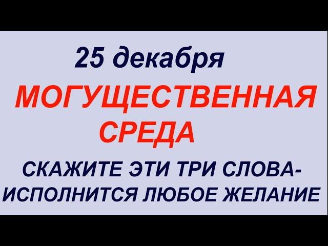 25 декабря народный праздник Спиридонов поворот .Что делать нельзя.Народные приметы и традиции.