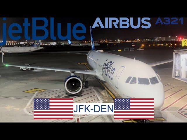 TRIP REPORT | JETBLUE A321NEO (Economy) | JFK-DEN