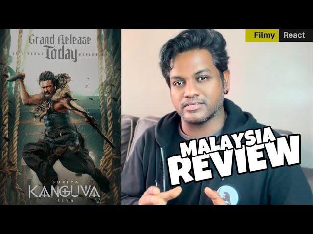 MALAYSIA - KANGUVA FDFS REVIEW | Filmy React | Suriya | Disha Patani | Director Siva