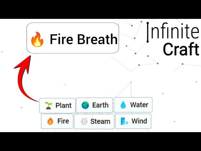 How to make Fire Breath in infinite craft | infinity craft