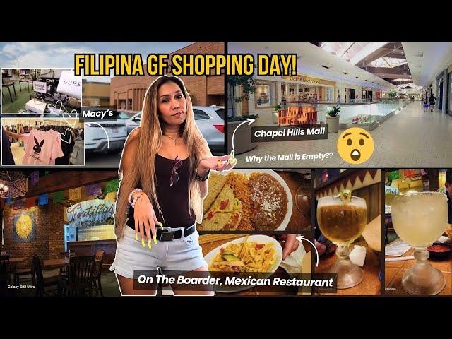 Filipina Girlfriend's FIRST TIME Shopping Experience at Chapel Hills Mall!