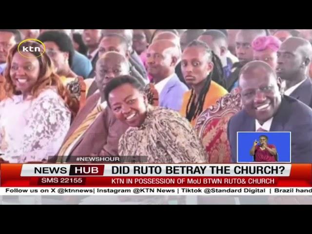 Did Ruto betray the church? Evangelical churches support Catholics in condemning the  government