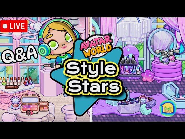 (LIVE) STYLE STARS + Q&A with Lisa in Avatar World!