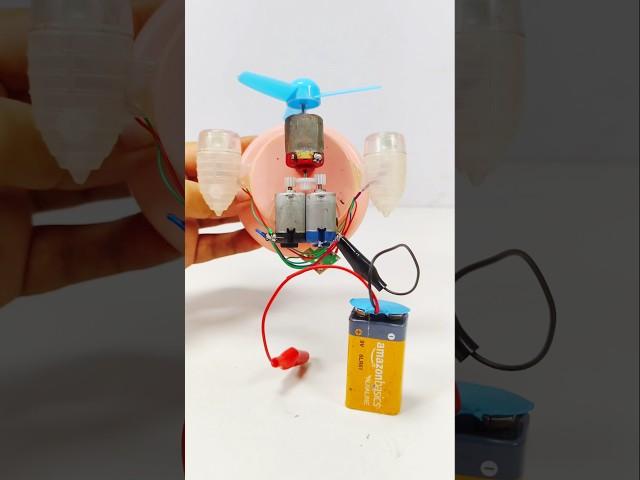 Mini Fan with DC motor / How to make fan with DC motor / Motor Mini Fan / Motor Life Hacks / Motor