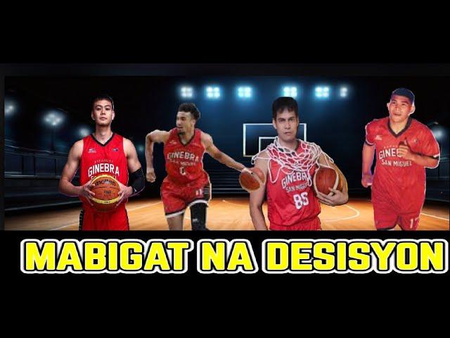 AYAN NA! DALAWANG GINEBRA PLAYERS INALIS SA LINEUP,  TIM CONE KUKUHA NG MGA BAGO