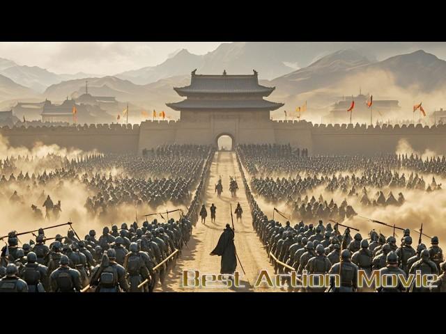 War Movie! The useless emperor is secretly a kung fu master, defeating 400,000 rebels! #kungfu