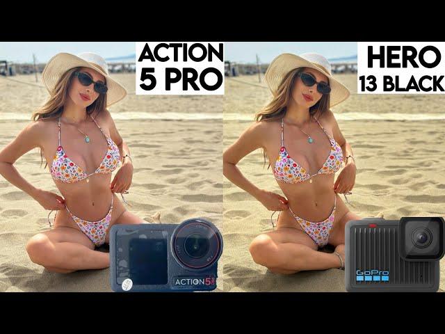 DJI Osmo Action 5 Pro VS GoPro Hero 13 Black Camera Test