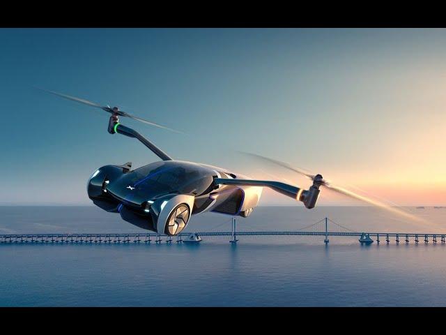 XPeng unveils flying car that can travel both on the road and in the air