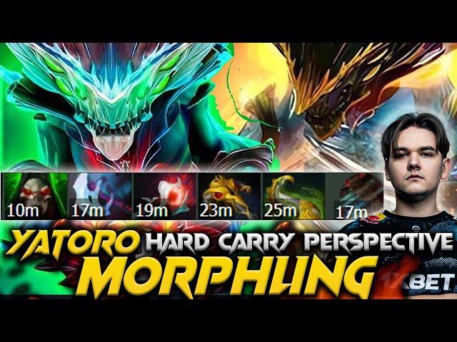 crazy play Yatoro - Morphling The Hard Carry Dota 2 Pro Full Gameplay Patch 7.37E #yatoro #morphling