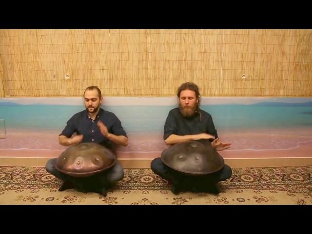 Pasha Aeon, Vladimir Maslov - Handpan Jam, HD 2017