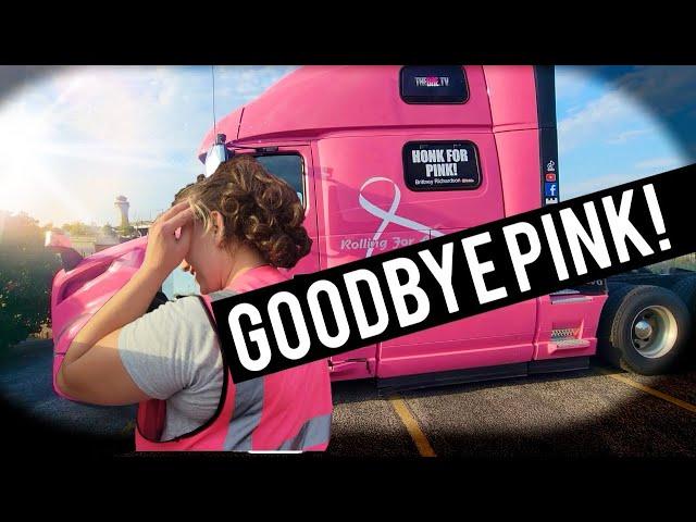 Goodbye Pink! The last Thing I Expected in Trucking…