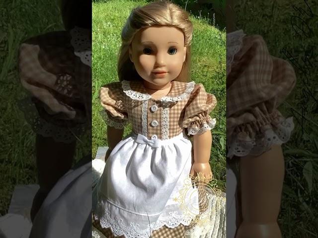 Charming Elegance in Every Stitch | Historical Doll Outfit for American Girl Dolls 