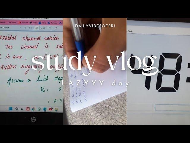 "Lazy Day Study Vlog: Relaxed Learning and Good Vibes " @mindfulmiles-c2r