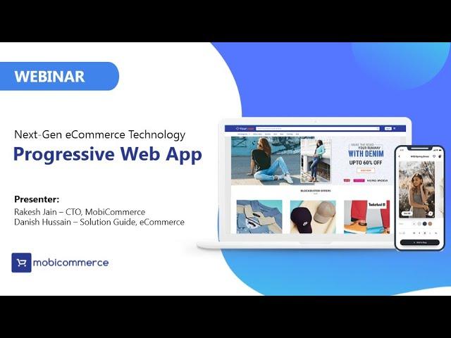 PWA for eCommerce Marketplace Solution – Webinar