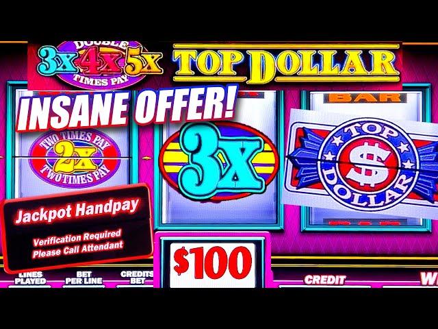 TOP DOLLAR HIGH LIMIT $200 PER SPIN  MASSIVE JACKPOT WIN ON YOUTUBE!  HANDPAY SLOT WIN