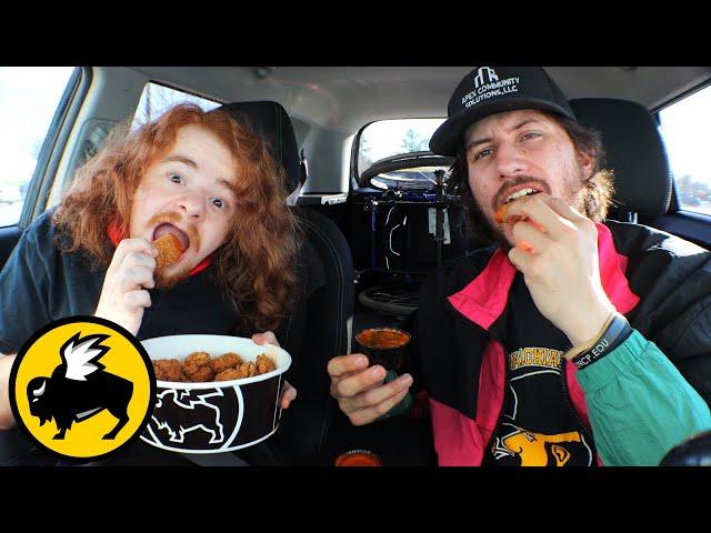 Trying EVERY Buffalo Wild Wings Sauce!