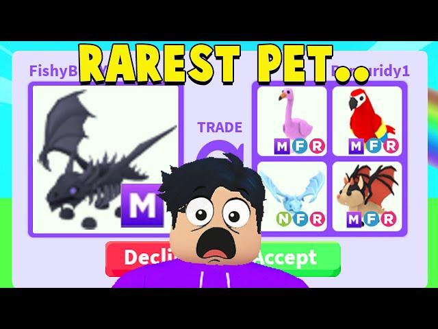 I traded my *MEGA SHADOW DRAGON* in Adopt Me! (RAREST PET)