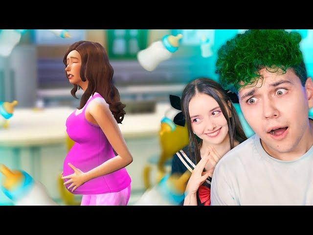 Моя девушка БЕРЕМЕННА?!  SIMS 4