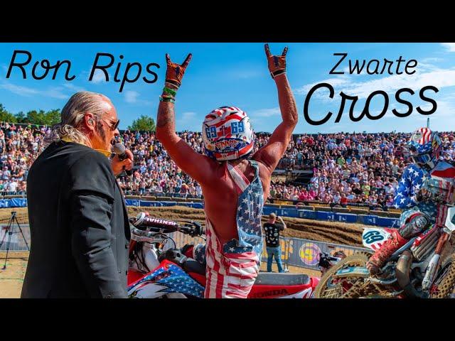 Ron Rips Zwarte Cross!!!! 🫱‍🫲