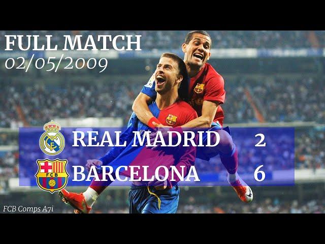 Full Match - Real Madrid vs Barcelona HD 1080i English Commentary (02/05/2009) La Liga