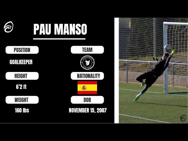 PAU MANSO - GOALKEEPER - PATHFINDER FC SPAIN