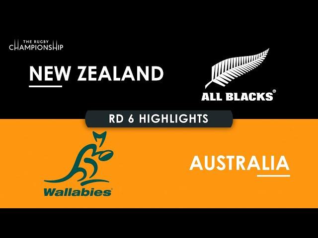 HIGHLIGHTS | NEW ZEALAND v AUSTRALIA | The Rugby Championship 2024