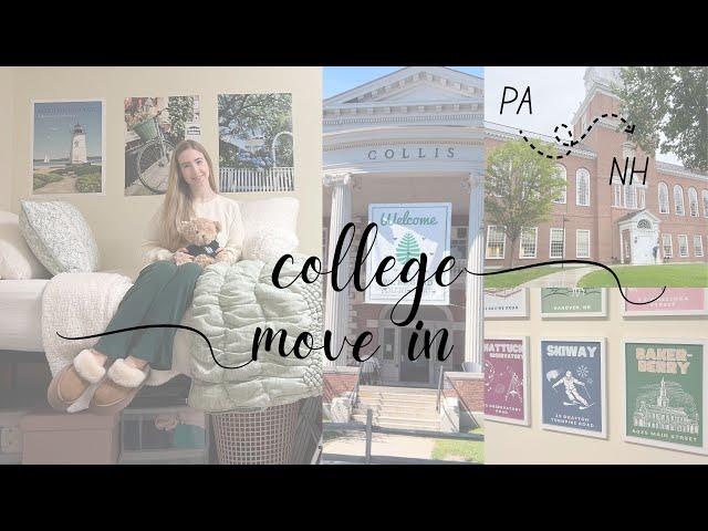 DARTMOUTH COLLEGE MOVE IN | Freshman Year