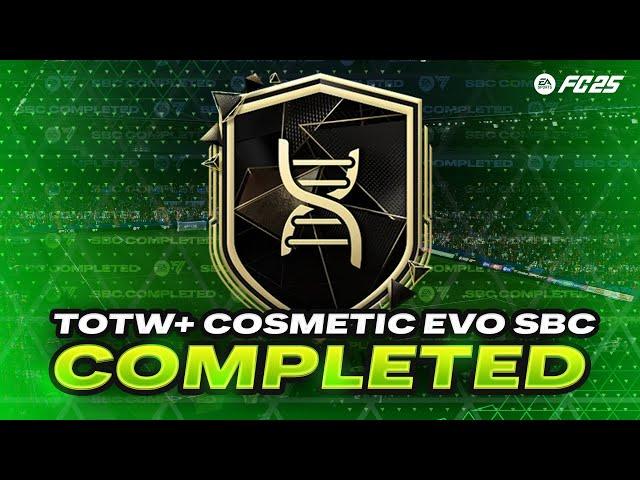 TOTW+ Cosmetic EVO SBC Completed | Tips & Cheap Method | EAFC 25