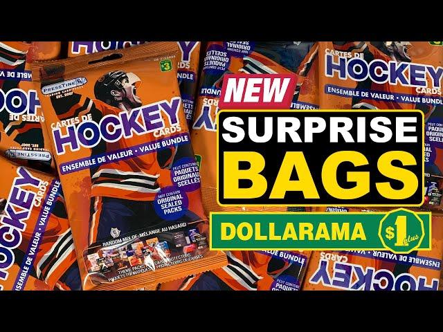 THEY CHANGED THEM! - Opening 8 *NEW* Dollarama Mystery Surprise Bags - Hockey Cards