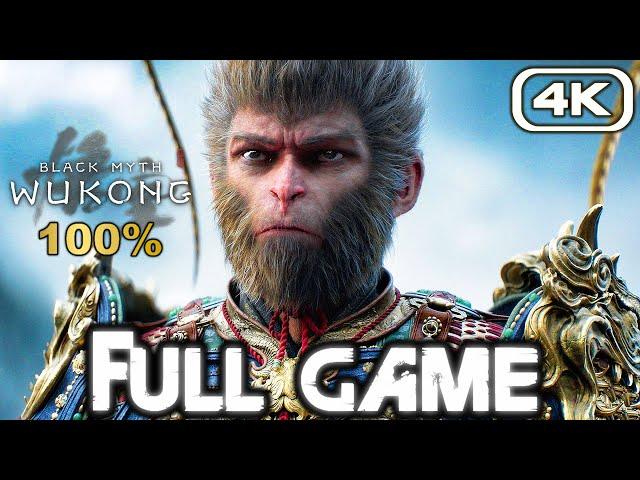 BLACK MYTH WUKONG Gameplay Walkthrough FULL GAME 100% (4K 60FPS) No Commentary