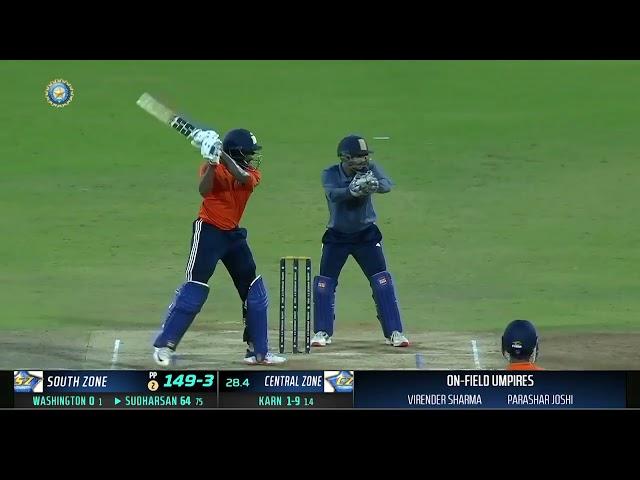 D.B.  Deodhar Trophy Sai Sudharsan 128* off 132 balls