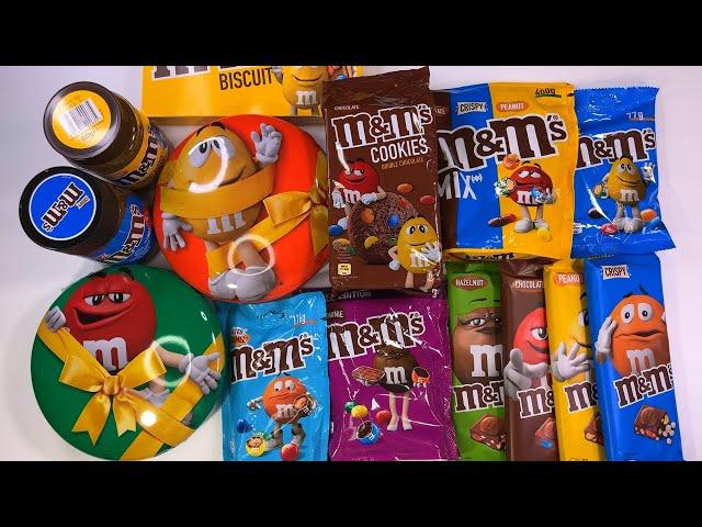 Unboxing All M&M's Chocolates and Candies