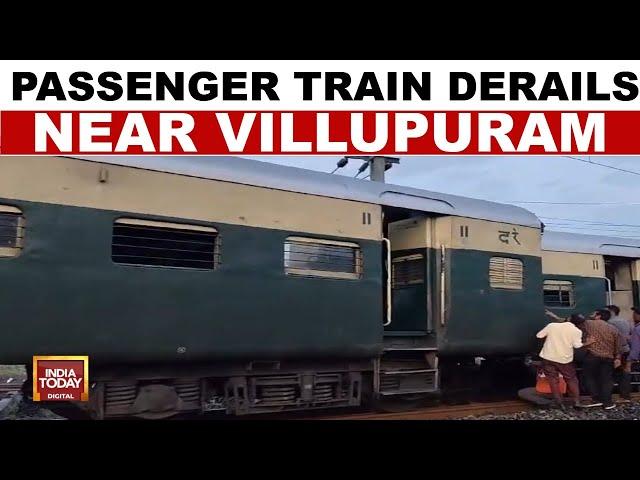 Villupuram Puducherry: Passenger Train Derails near Villupuram Railway Station