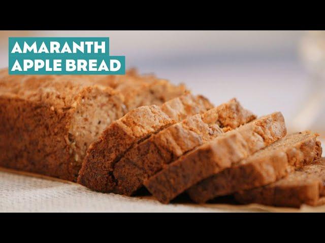 Zoe's amaranth apple bread