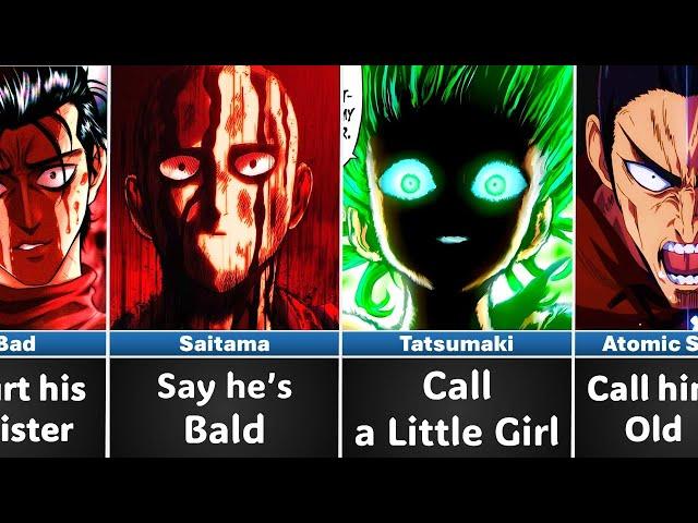 How to Make Angry One Punch Man Characters